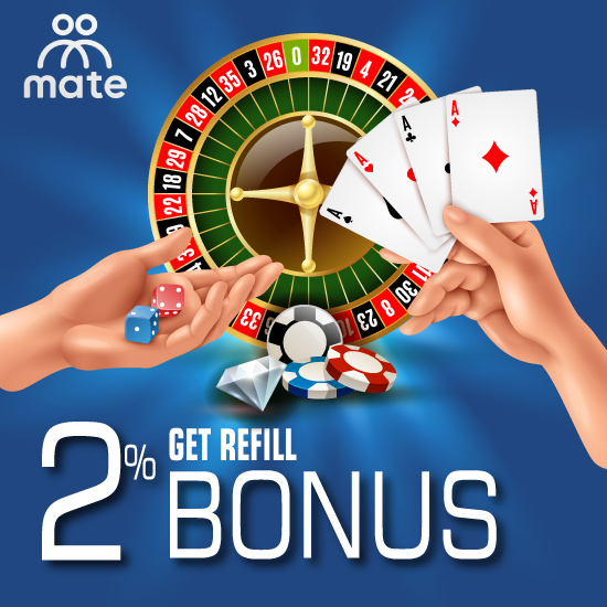 mate exch refill bonus get your id now
